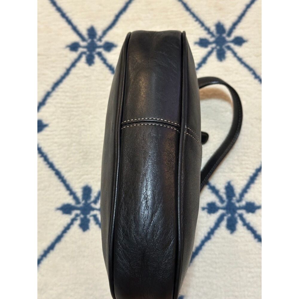 FAIR Coach Vintage Y2K Hampton Demi Hobo Crescent Shoulder Bag 2003 7593 - Black - Picture 6 of 9